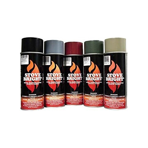 Pintura Estufa Y Chimenea Forrest Hitemperature 1200 Gr...