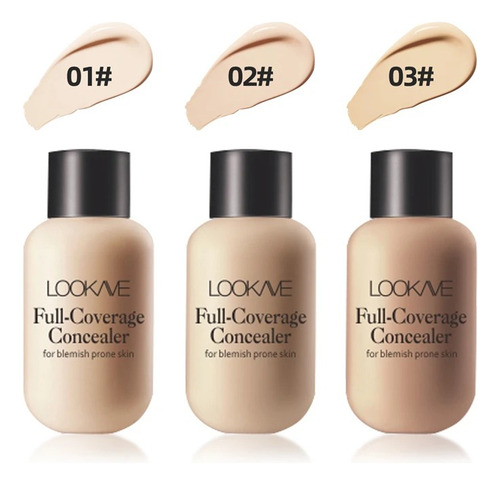 Corrector Facial Alta Cobertura Lookave Anti Imperfecciones