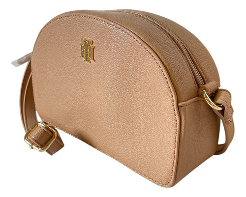 Bolsa Crossbody Tommy Hilfiger Camel Bandolera Original