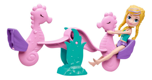 Polly Pocket Muñeca Set De Juego Aventura En El Mar