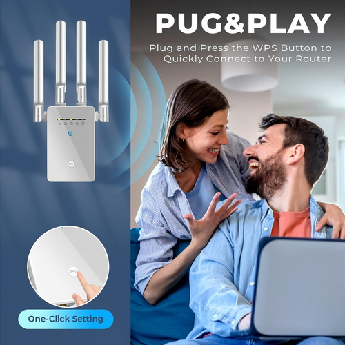Amplificador De Señal Wifi 2024, Extensor De Internet ...