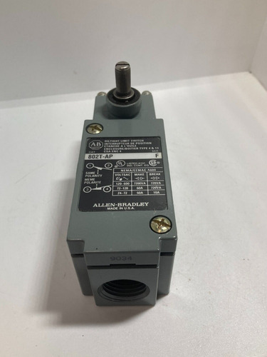 Allen Bradley 802t-ap Limit Switch Oiltight Type 4&13 Se Bbd