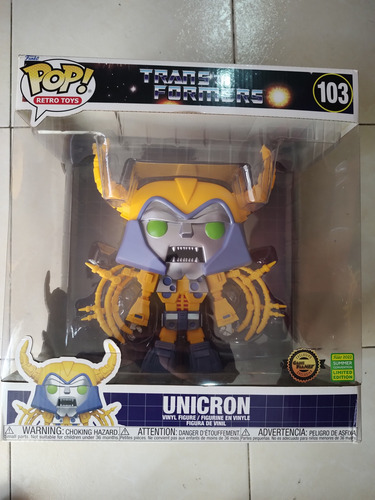 Funko Pop Transformers Unicron Num. 103 Impecable Año 2022 (Usado)