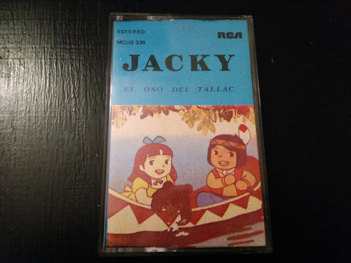 Jacky El Oso De Tallac. Cassette Original Del Dibujo Animado