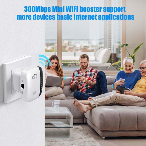Extensor Repetidor Inalambrico Wifi Largo Alcance Red