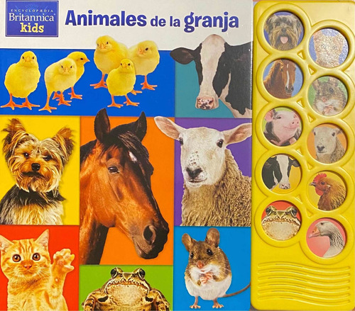 Animales De La Granja (tapa Dura, Libro Con Sonidos)