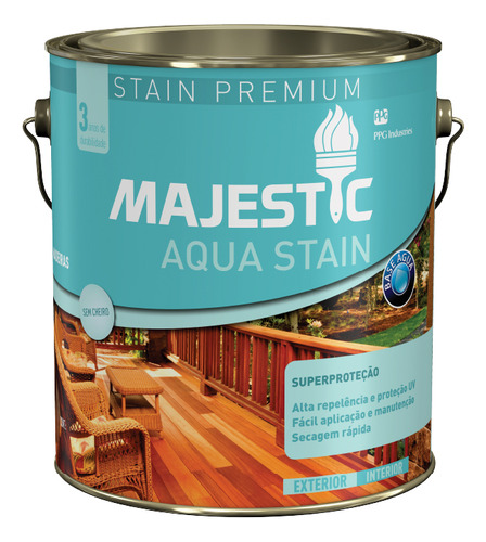 Protector De Madera Exterior Renner Aqua Stain - 900ml