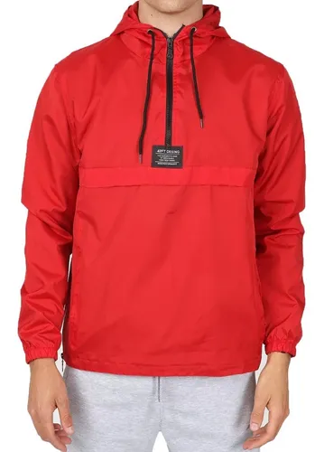 Anorak clearance rojo hombre