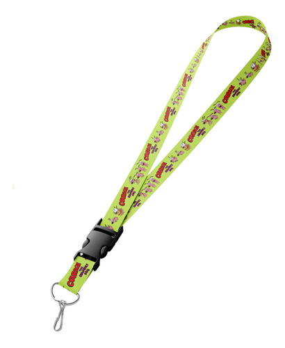 Llavero Cinta Cuello Lanyard - Coraje El Perro Cobarde - L3p