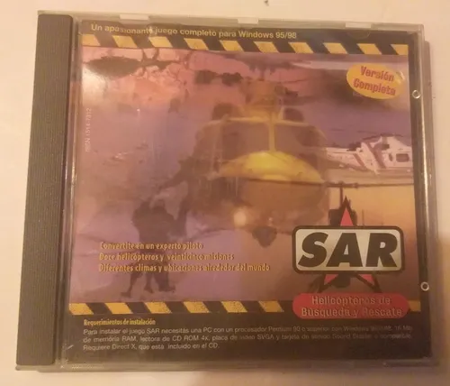 Juegos De Pc Retro - Sar - Helicopteros De Busqueda Y Rescat (Usado)