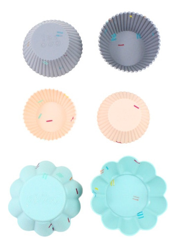 Forma Silicone Cupcake 6pcs