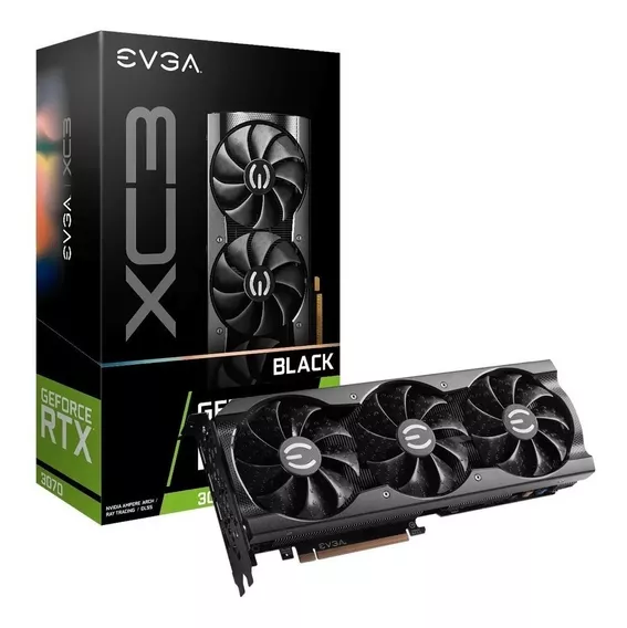 Placa de video Nvidia Evga Gaming GeForce RTX 30 Series RTX 3070 08G-P5-3751-KR 8GB