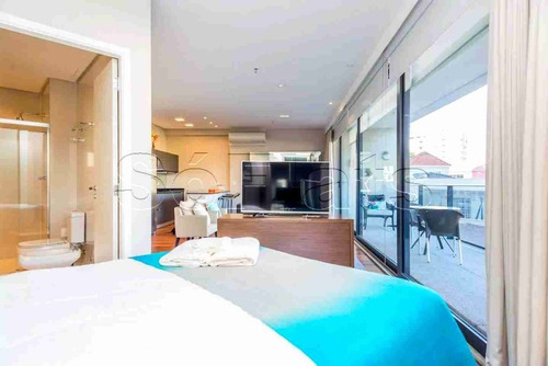 Apartamento Residencial Na Vila Olímpia - 1 Dormitório Com 62m² - Sf24209