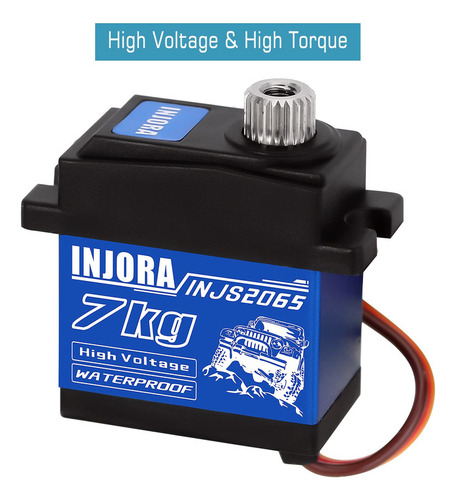 Injora 7kg 2065 Servo Digital Impermeable De Alto Voltaje Su