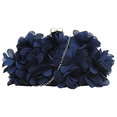 Goclothod Mujeres Rose Shaped Bolsa De Hombro Suave Sx4rb