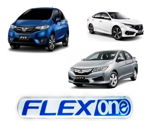 Adesivo Flexone Honda Civic Fit City Crv 2014 2019 Resinado