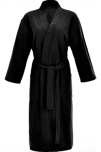 Toalla Tipo Kimono Para Mujer, Bata De Baño, Pijama, Gofre