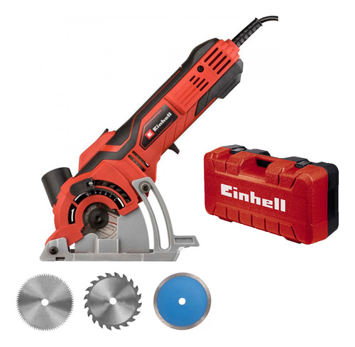 Sierra Circular Mini 450w - 23mm Einhell Tccs860 C/ 3 Discos