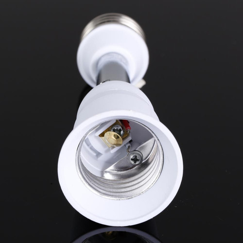 Lámpara De Luz Con Base De Extensión Flexible E27 Con Adapta
