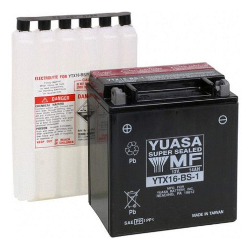 Bateria Yuasa Yuam32x61 Ytx16-bs-1