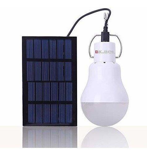 Bombilla Solar Recargable Portátil Kk.bol S-1200-01