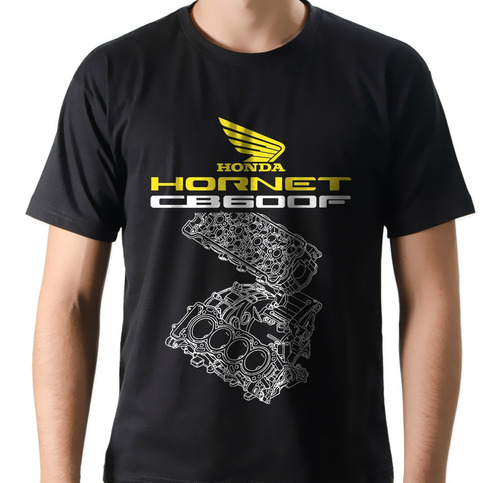 Camiseta Camisa Moto Motociclismo Honda Motor Hornet Algodão