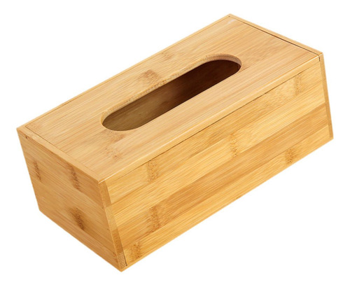 Caixa De Tecido De Bambu, Caixa De Tecido Retangular, L