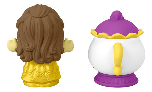 Figuras Fisher-price Little People: Bella Y Sra. Potts
