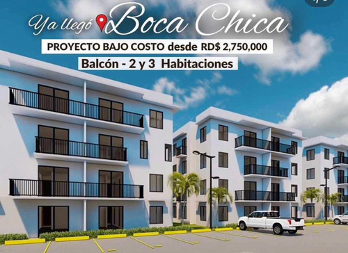 Imagen 1 de 8 de Proyecto Boca Chica Costo Desde Rd 2,750,000