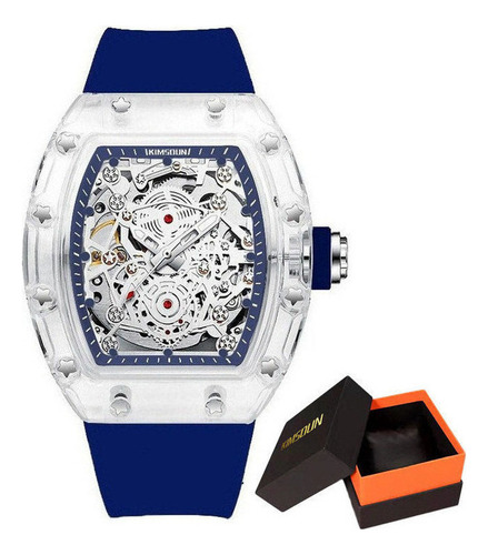 Reloj Luminoso Con Calendario Transparente Kimsdun 2015b