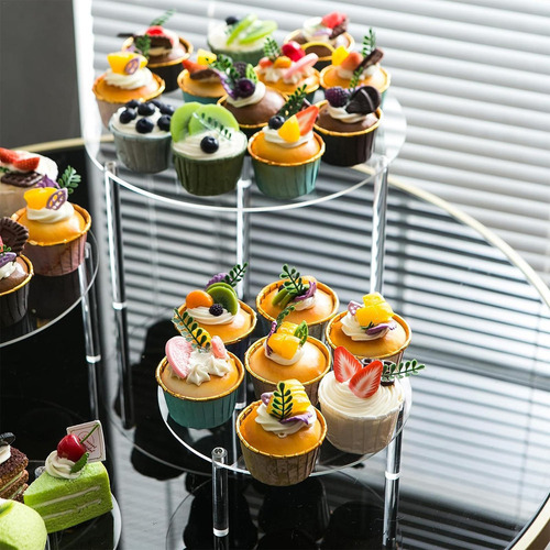 Soporte Para Pasteles De Acrílico Soporte Para Pasteles De A