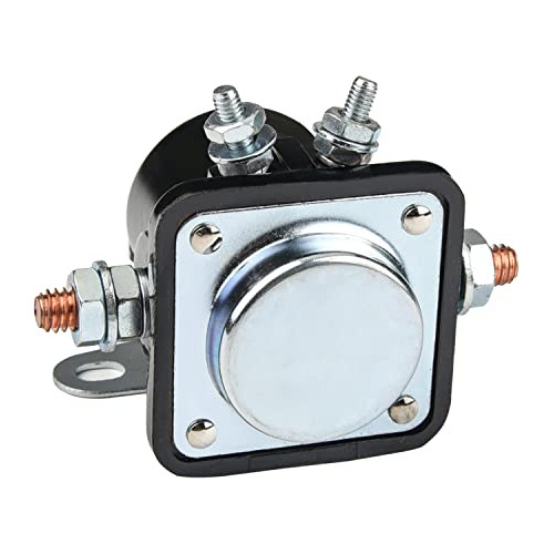 Maxlouder Relé De Solenoide De Arranque 12 V 4 Terminales Sw