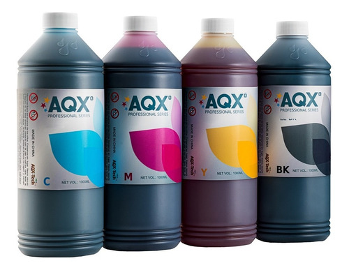 Tinta Aqx X 4lt Para Recargas De Impresora Canon G3100 6810+