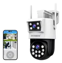 Comprar Cámara De Seguridad Vigilancia Wifi Hd Inalámbrica Dytimeem® 2mp Con Alarma, Cámara Visión 360°,detección De Movimiento,audio Bidireccional,visión Nocturna A Todo Color,ip66 Impermeable