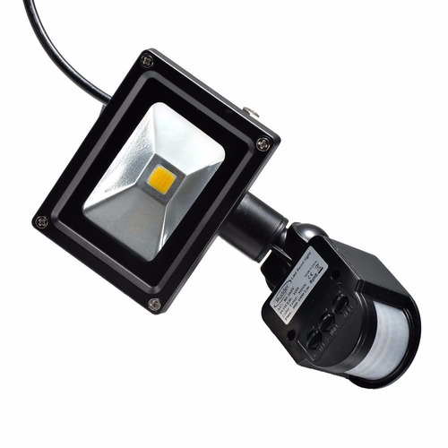 Reflector Led Cob 10w Con Sensor De Movimiento 