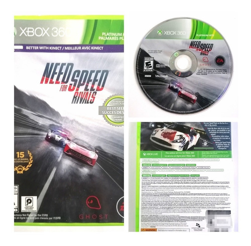 Need For Speed Rivals Xbox 360  (Reacondicionado)