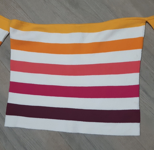 Blusa Stretch Top Hombro Descubierto Express Mujer Talla Xl