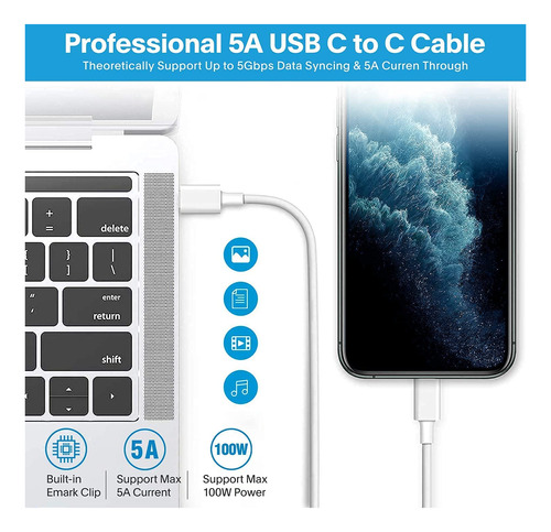 Mac Book Pro Charger 96w Usb C Power Adapter Compatible Con