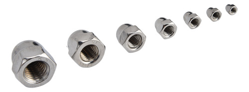 Caps Nuts, 170 Unidades, Tuercas De Acero Inoxidable 304 Con