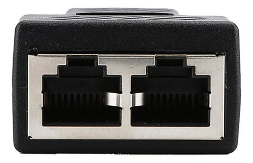 Imagen 5 de 6 de Rj45 Cat5 Cable Ethernet Puerto Lan 1 A 2 Adaptador De