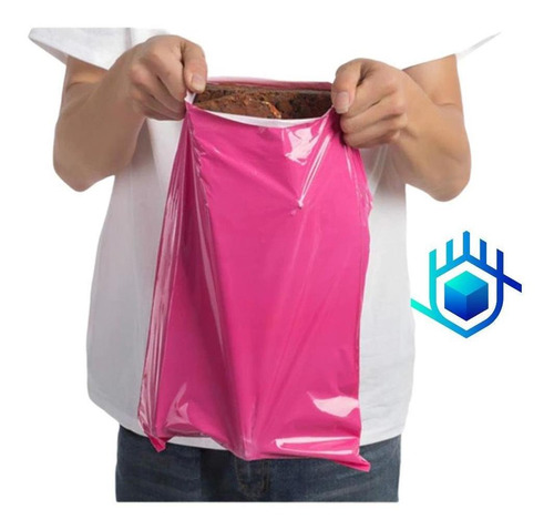 Imagen 4 de 9 de 1000 Bolsas Sobres Envios 25x29cm Paqueteria Poly Adhesivo