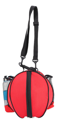 Bolsa De Pelota Roja Portátil For Baloncesto, Fútbol