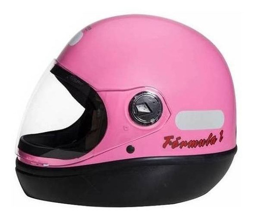 Capacete para moto  integral San Marino  Classic  rosa tamanho 58 