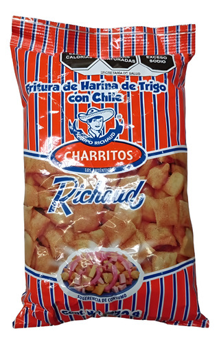 Botana Charritos Richaud Bolsa De 250g 100% Campechano
