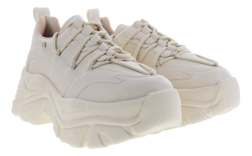 Imagen 3 de 4 de Tenis Casuales De Plataforma Chunky Mujer Dama Erez