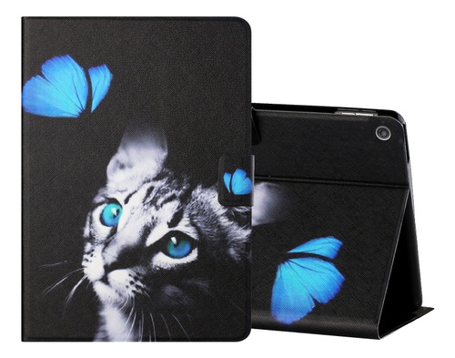 Funda De Piel Para Amazon Kindle Fire Hd10 2015/2017/2019