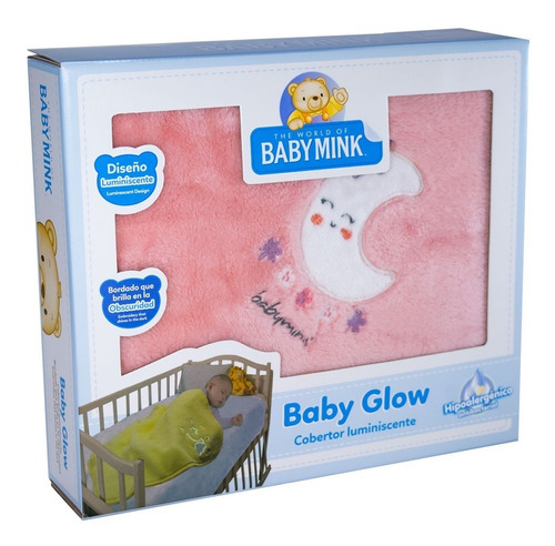 Baby Mink Cobertor Baby Glow