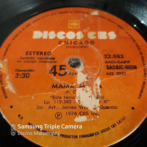 Simple Chicago Discos Cbs C21