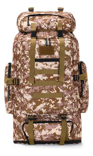 Mochila Táctica De Camuflaje De Gran Capacidad De 100 Litros