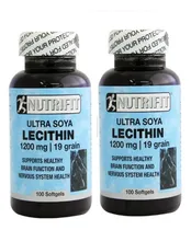 Comprar Lecitina De Soya 1200mg Americana Promo 2 Frascos Nutrifit